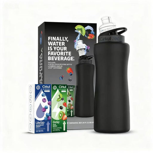32oz. Matte Black Stainless Steel Bottle